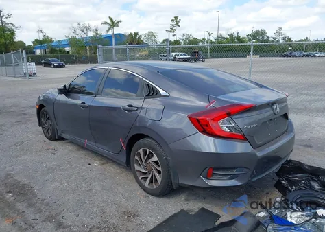 2016 Honda Civic Ex from USA, damaged, VIN 19XFC2F76GE094243